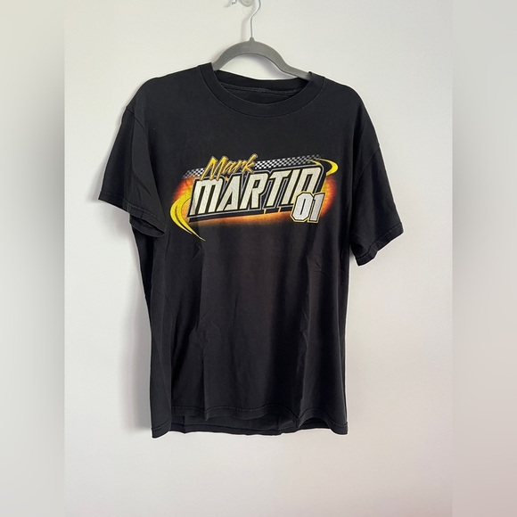Other - Mark Martin 01 Nascar T Shirt U.S Army Double Sided Racing Tee Y2K